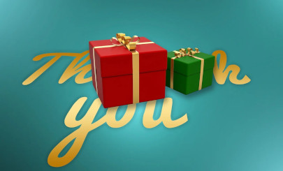 Thank You, design 1